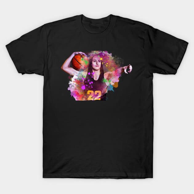 Caitlin - American college basketball player T-Shirt by Punyaomyule